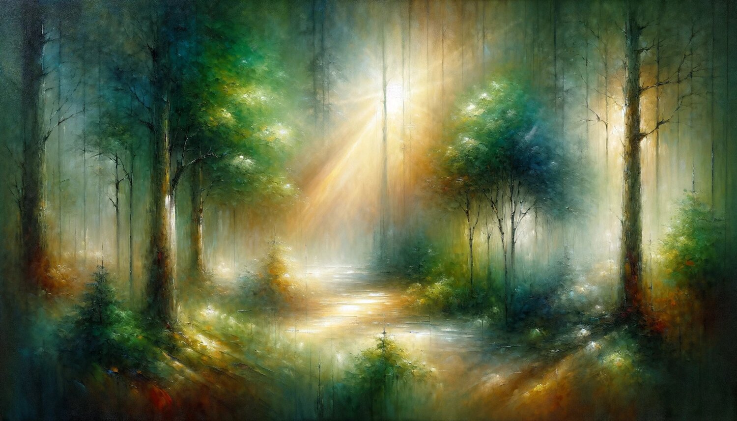 Waldlichtung im August (Digital Paint) Steven Elijah Neuhaus