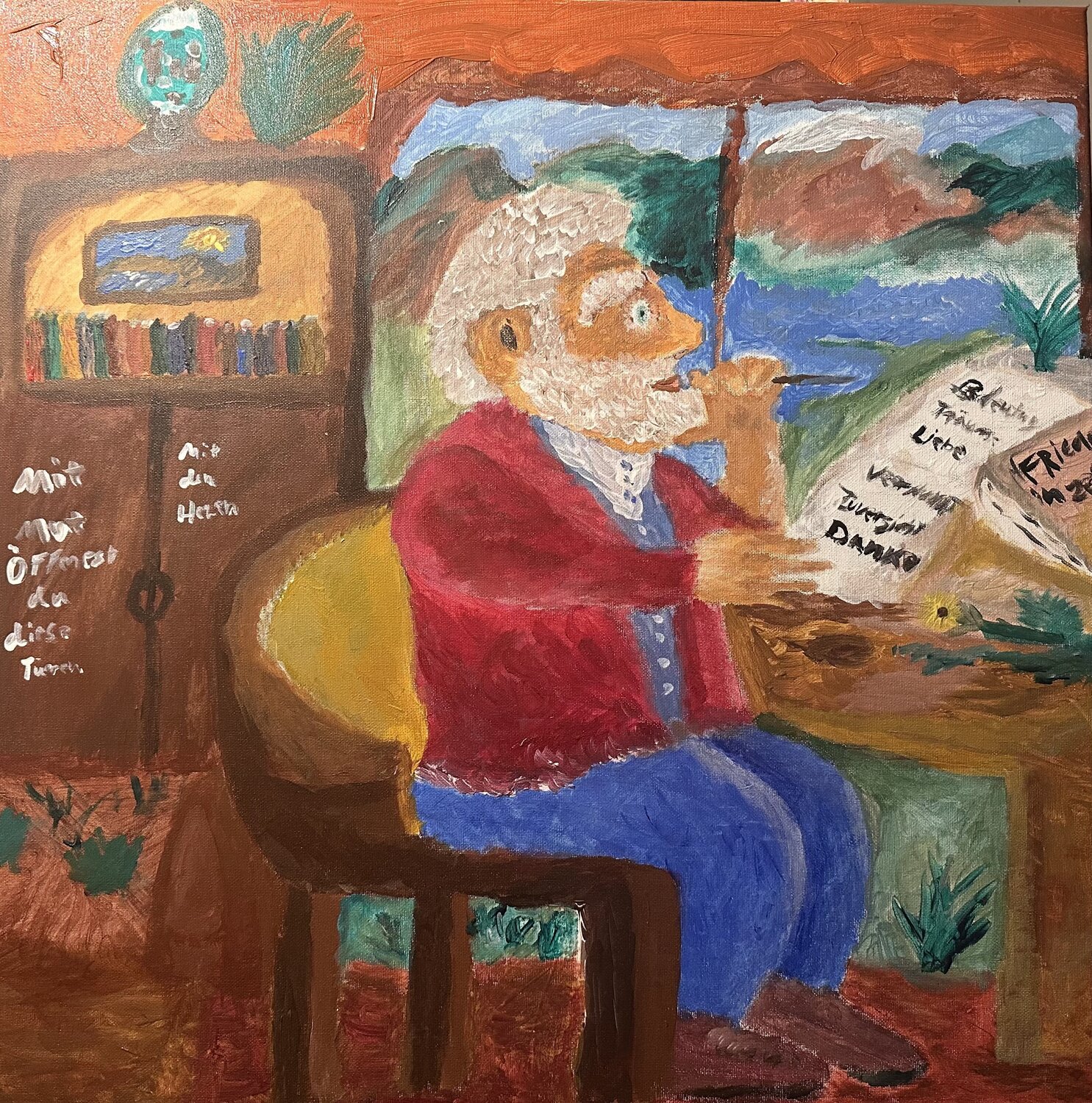 Der Philisoph Steven Elijah Neuhaus