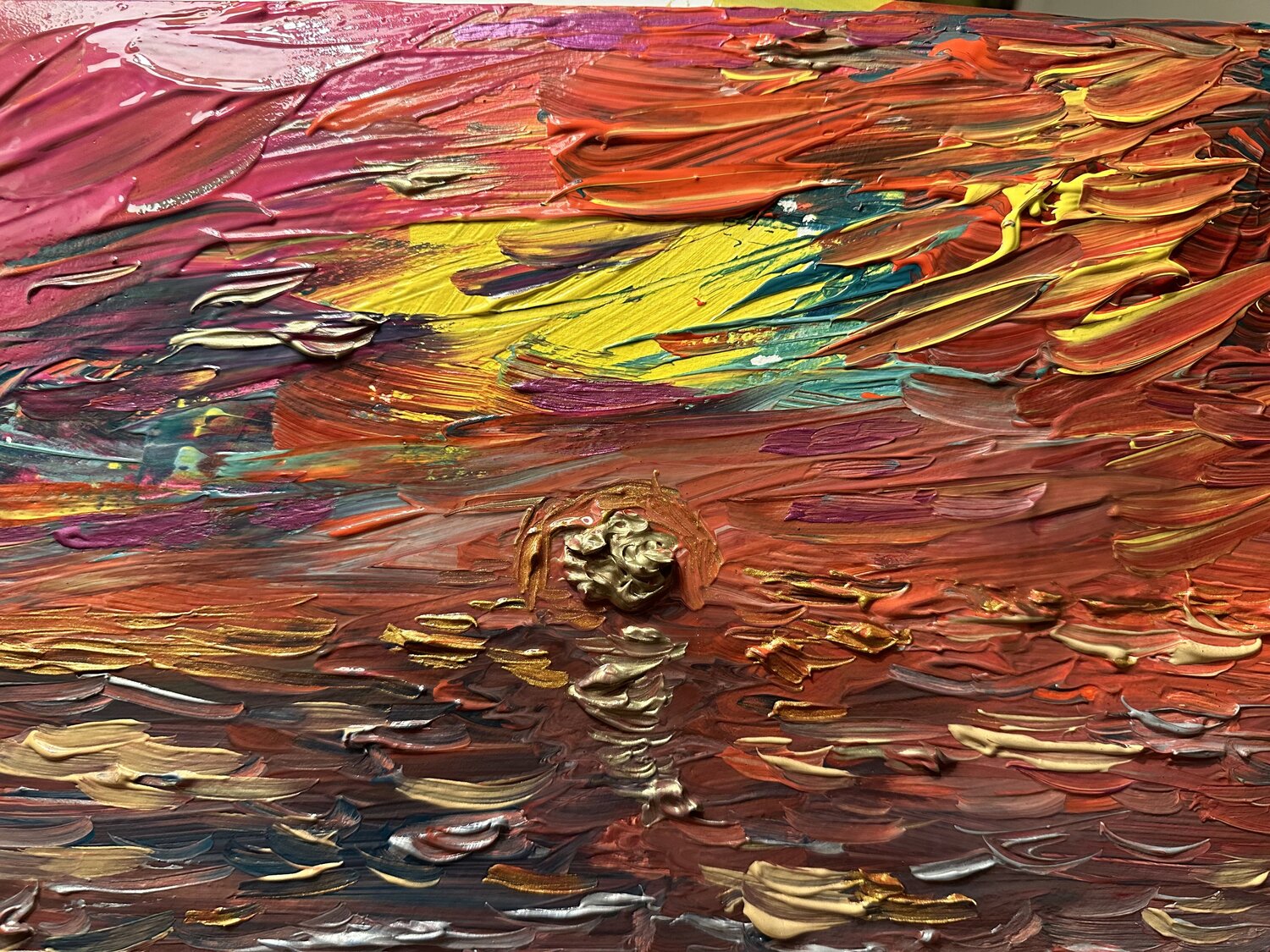 Dramatik des Sonnenuntergangs Steven Elijah Neuhaus