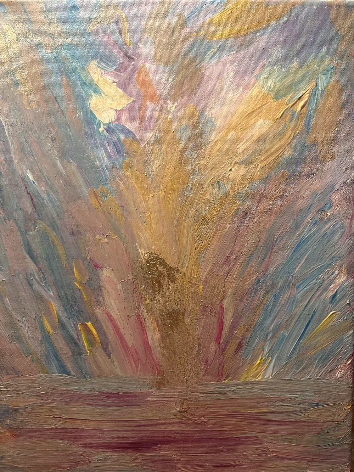 Flammen des Aufbruchs Steven Elijah Neuhaus Originalgemälde zu verkaufen
