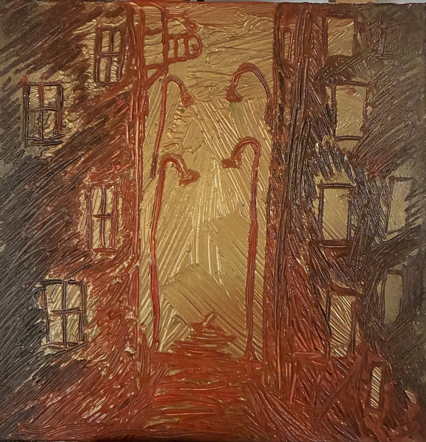 The Night of Brighton Steven Elijah Neuhaus Originalgemälde zu verkaufen