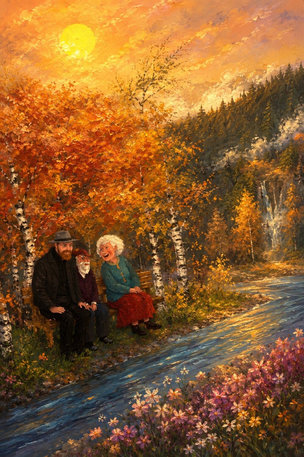 Das Wasser das nicht vergisst Steven Elijah Neuhaus Peinture originale à vendre
