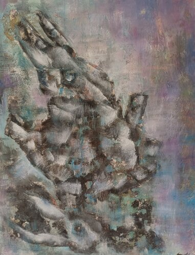 Заекът и Телецът в четири измерения von Анна Мутавска, Zeichnungen kaufen auf Singulart