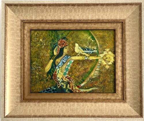 Разказвачката на светлини von Анна Мутавска, Malerei kaufen auf Singulart