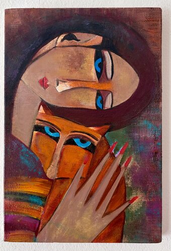 В очите мълчим von Анна Мутавска, Malerei kaufen auf Singulart