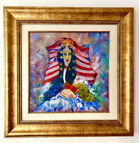 Madonna of Florida von Анна Мутавска, Malerei kaufen auf Singulart