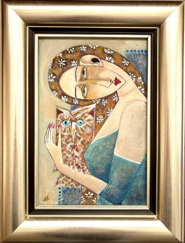 Keeper of Secrets von Анна Мутавска, Malerei kaufen auf Singulart