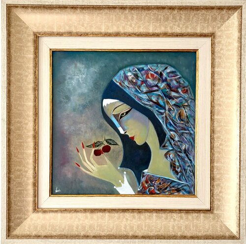 The Weight of a Cherry von Анна Мутавска, Malerei kaufen auf Singulart