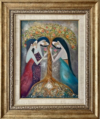 Three directions of life de Анна Мутавска, Pintura a la venta en Singulart