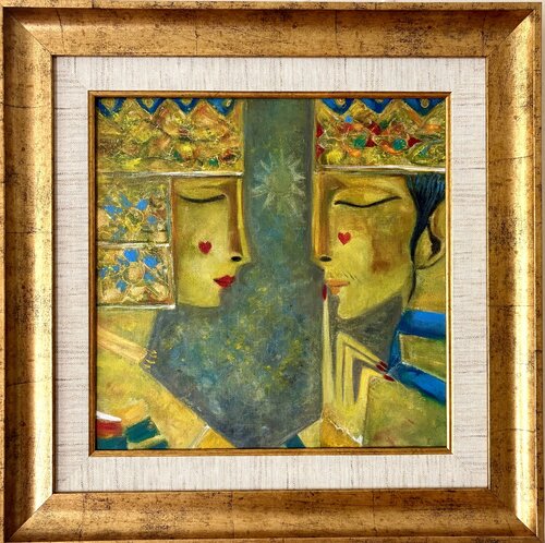 Solar Ritual par Анна Мутавска, Peinture en vente sur Singulart