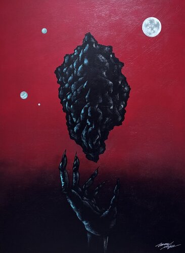 自分で気づいて掴み取る - 自分で悟り、掴み取る de TOZOW MAJA, Pintura a la venta en Singulart