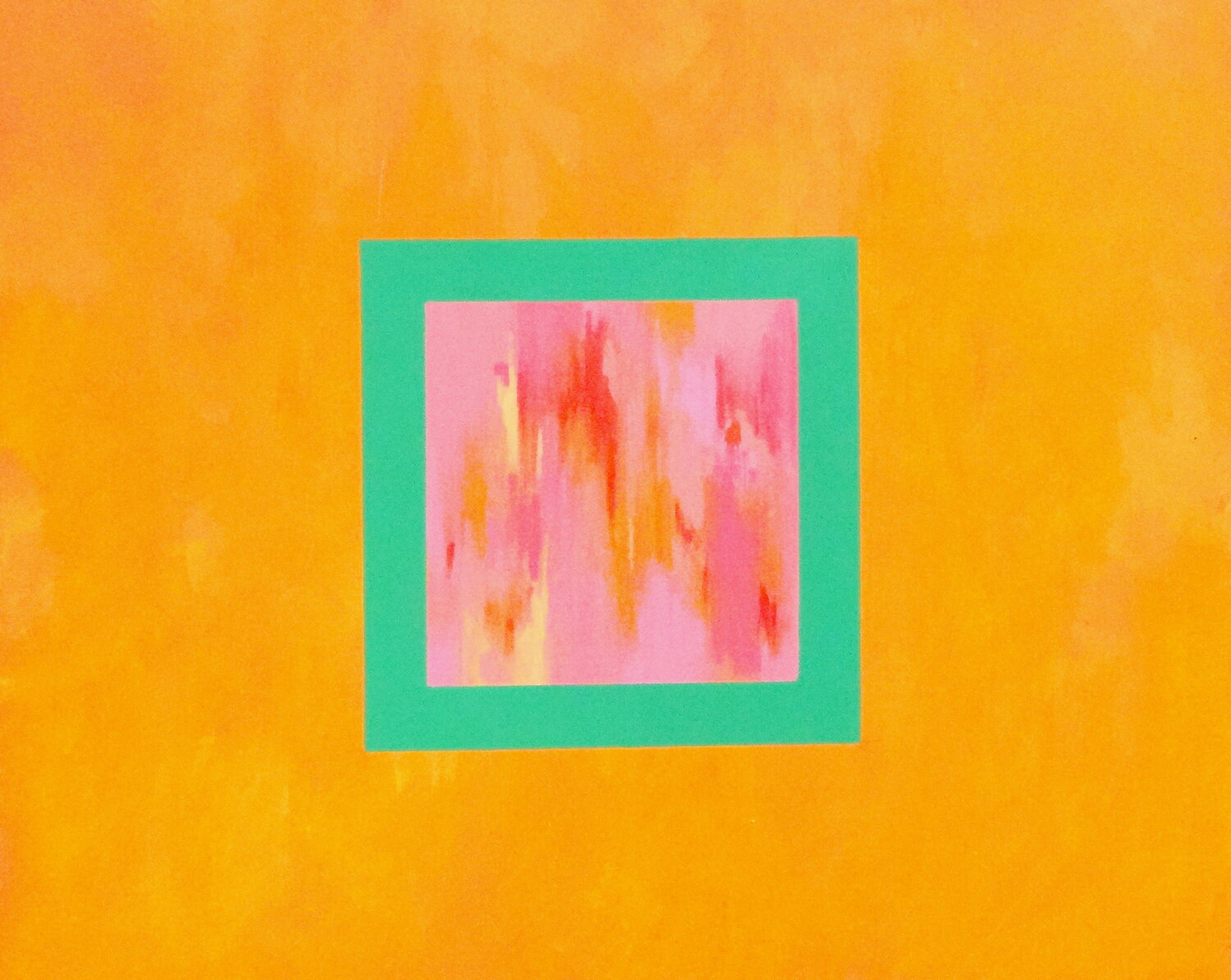 JAIPUR PINK CITY III Sonia Hernández Originalgemälde zu verkaufen