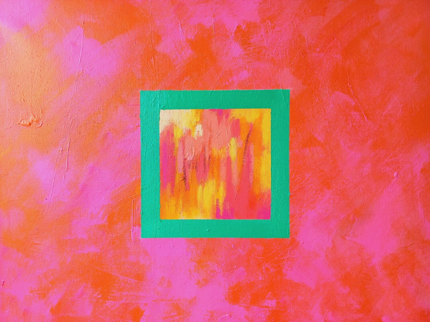 JAIPUR PINK CITY VIII Sonia Hernández Originalgemälde zu verkaufen