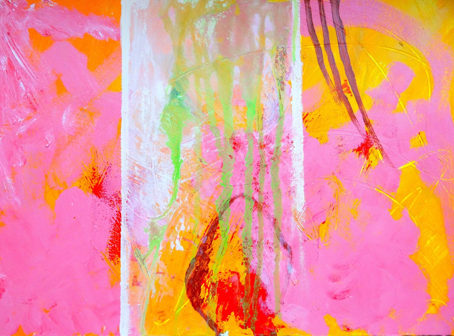 Abstracto sobre papel n 17 Sonia Hernández