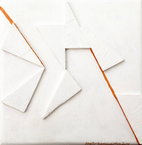 GeometronA Relief by Aleksandra Łojek-Szymanowska, Other Media for Sale on Singulart