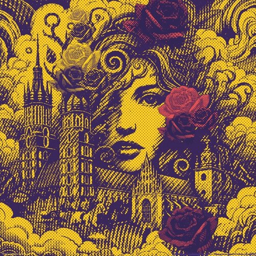 Digital graphics "Rose" di Aleksandra Łojek-Szymanowska, Digitale in vendita su Singulart