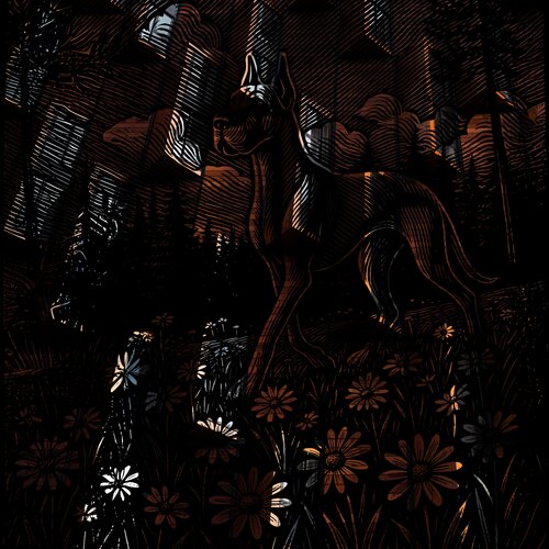 Digital artwork "The Last Ray of Hope" di Aleksandra Łojek-Szymanowska, Digitale in vendita su Singulart