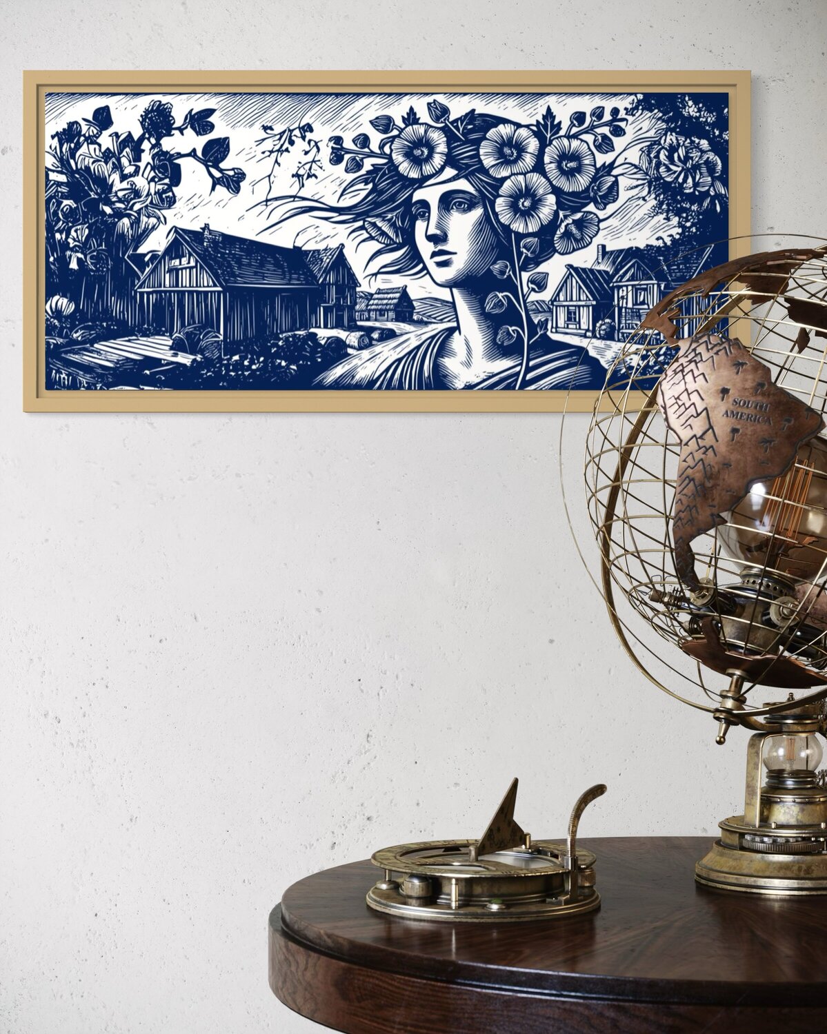 Digital graphics "Bronowice" Aleksandra Łojek-Szymanowska