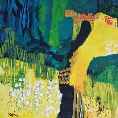 Lemon Tree von Gabriele Wöllhaf, Malerei kaufen auf Singulart