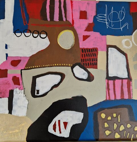 Bruchstücke by Gabriele Wöllhaf, 회화 for Sale on Singulart
