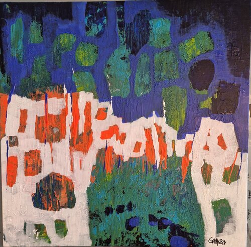 Das Versteck von Gabriele Wöllhaf, Malerei kaufen auf Singulart