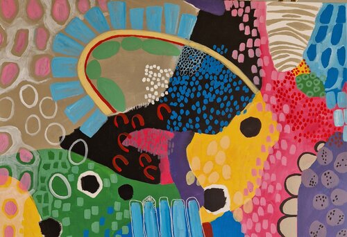 Picture of Joy von Gabriele Wöllhaf, Malerei kaufen auf Singulart