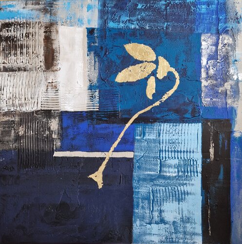 Strukturen par Gabriele Wöllhaf, Peinture en vente sur Singulart