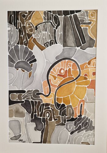 She van Gabriele Wöllhaf, Schilderij te koop op Singulart