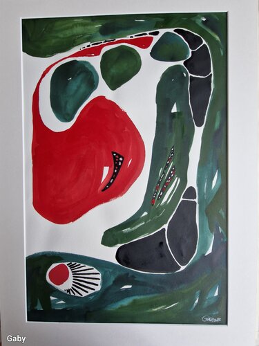 Die Natur braucht Sonne par Gabriele Wöllhaf, Peinture en vente sur Singulart