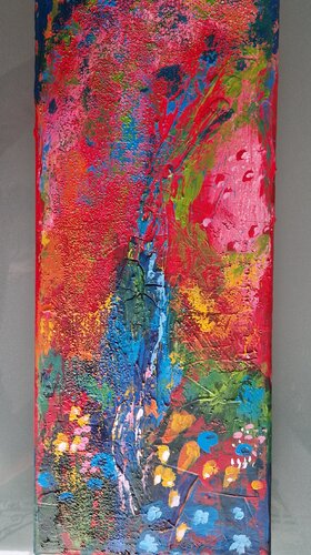 Verwilderter Garten par Gabriele Wöllhaf, Peinture en vente sur Singulart