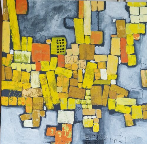 Celebration von Gabriele Wöllhaf, Malerei kaufen auf Singulart