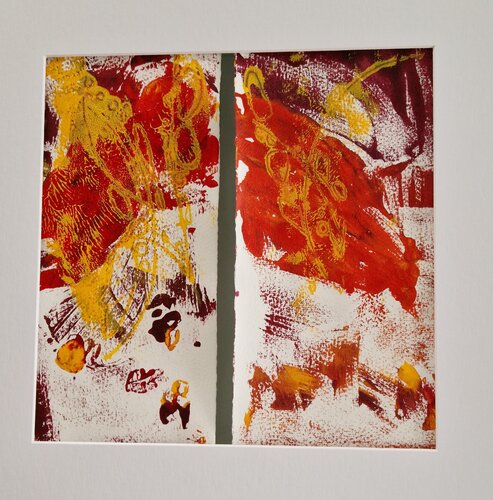 Diptichon 20250916 by Gabriele Wöllhaf, Print for Sale on Singulart