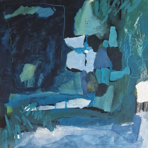 In der Ruhe liegt die Kraft by Gabriele Wöllhaf, 회화 for Sale on Singulart