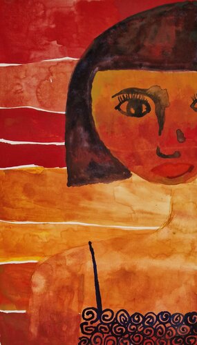 Ich denke darüber nach par Gabriele Wöllhaf, Peinture en vente sur Singulart