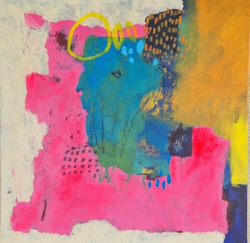 Vom Samenkorn zur Pflanze by Gabriele Wöllhaf, Painting for Sale on Singulart