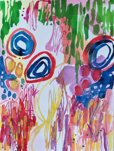 Naturerwachen von Gabriele Wöllhaf, Malerei kaufen auf Singulart