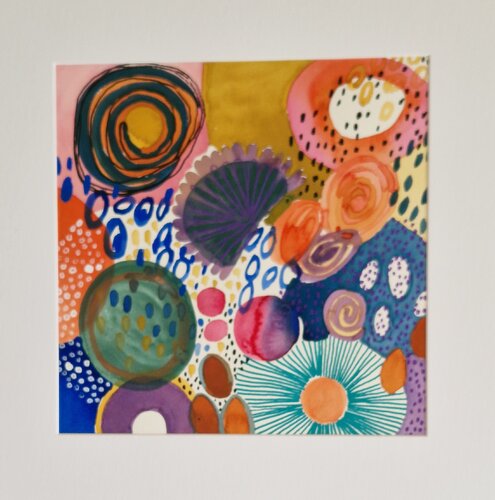 Fröhlichkeit 2 van Gabriele Wöllhaf, Schilderij te koop op Singulart