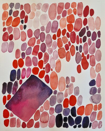 Zwischenräume 3 de Gabriele Wöllhaf, Pintura a la venta en Singulart