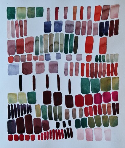 Zwischenräume 5 de Gabriele Wöllhaf, Pintura a la venta en Singulart