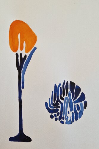 Zwischenräume 11 de Gabriele Wöllhaf, Pintura a la venta en Singulart