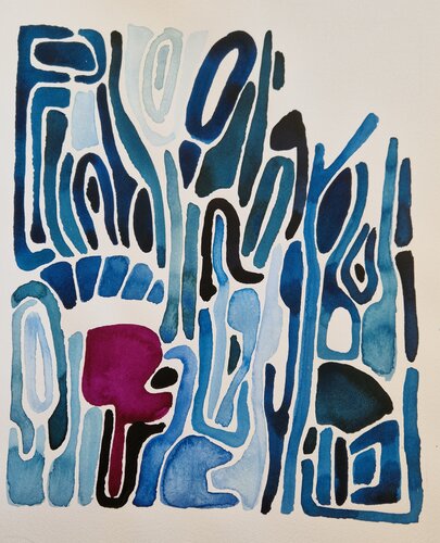 Zwischenräume 12 de Gabriele Wöllhaf, Pintura a la venta en Singulart