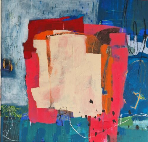 Schrei nach Veränderung par Gabriele Wöllhaf, Peinture en vente sur Singulart