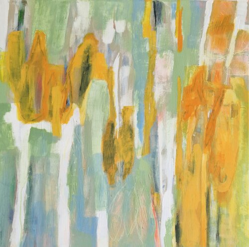 Mimosen di Gabriele Wöllhaf, Pittura in vendita su Singulart