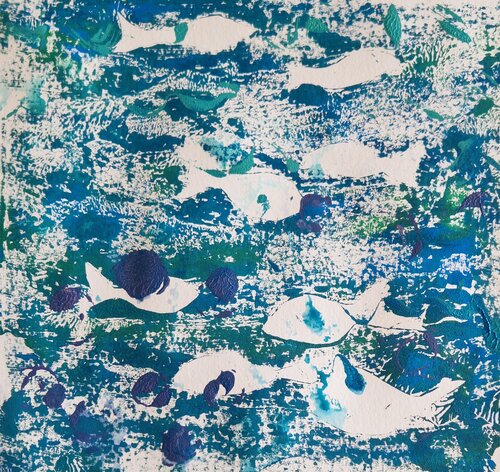 Unter der Oberfläche par Gabriele Wöllhaf, Édition en vente sur Singulart