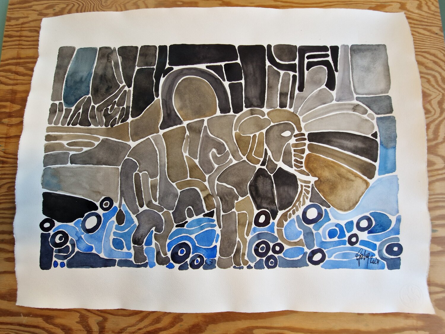 Elefant Gabriele Wöllhaf