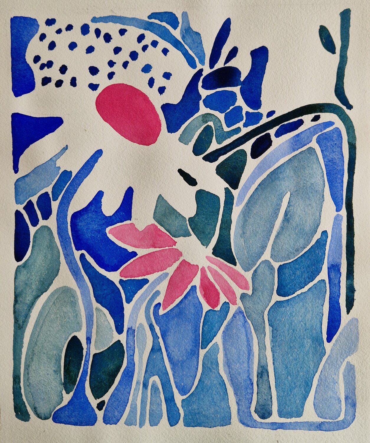 Florales 1 Gabriele Wöllhaf Pintura original en venta