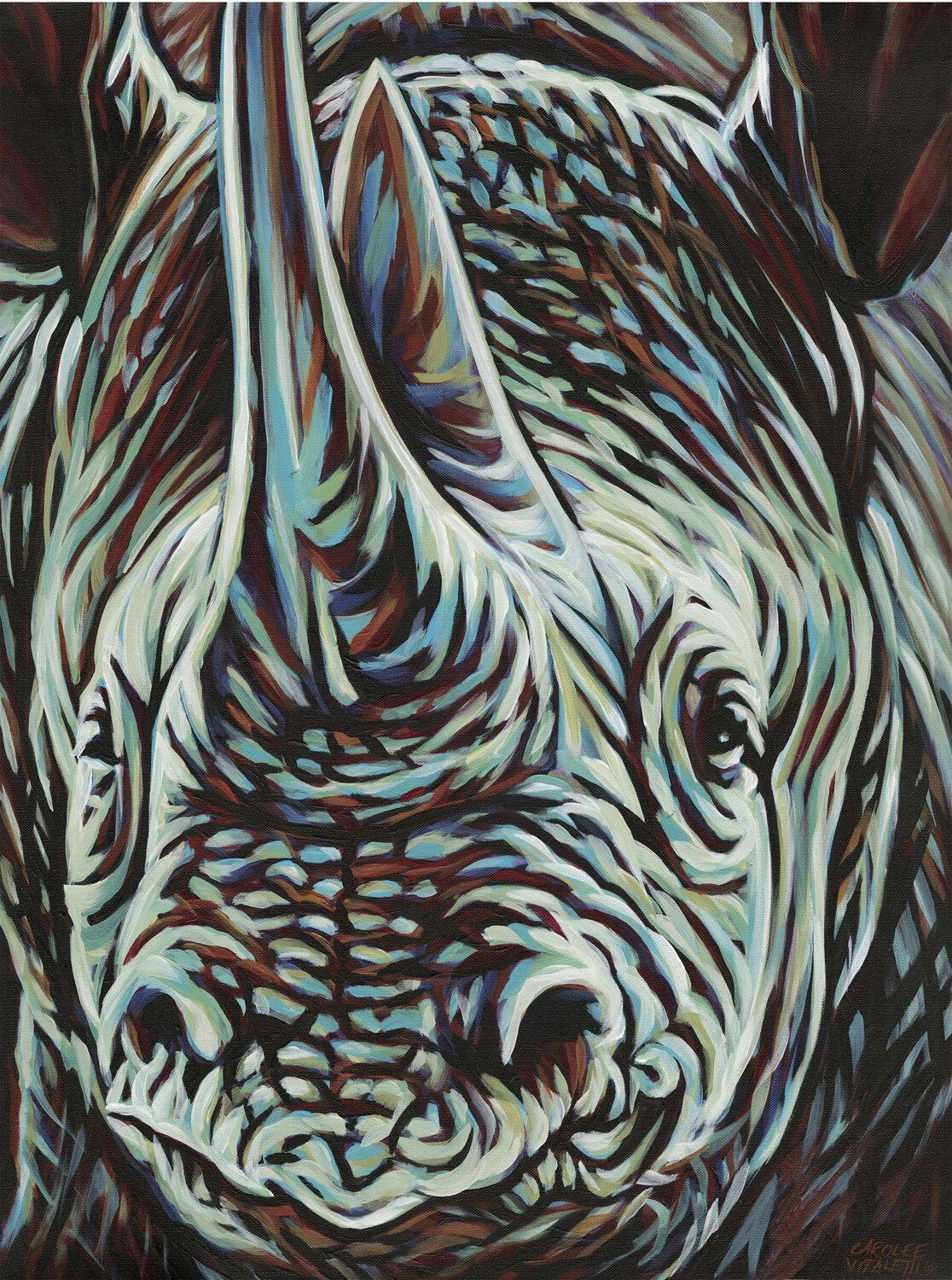 Powerful Rhino Carolee Vitaletti