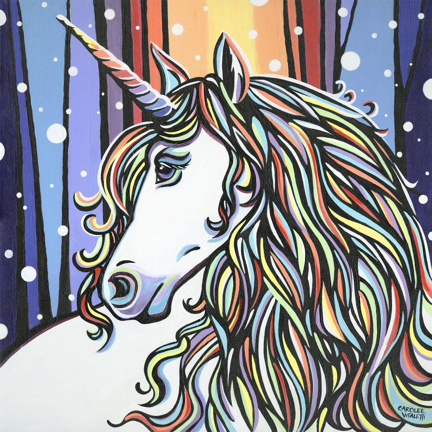 Holiday Unicorn Carolee Vitaletti