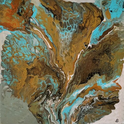 Il coraggio delle foglie by Carmen Sciarini, Painting for Sale on Singulart