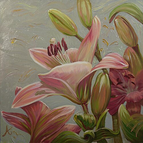 Lily Land von Vida Göhlmann, Malerei kaufen auf Singulart